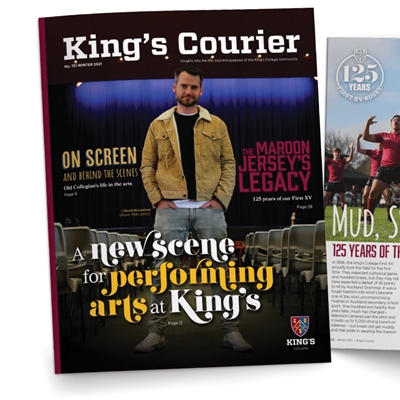 Kings Courier Winter 2021 News Header