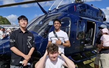 Boarding Students NZ Warbirds Ardmore Airport 4