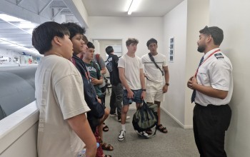 Boarding Students NZ Warbirds Ardmore Airport 6