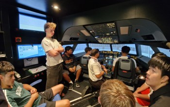 Boarding Students NZ Warbirds Ardmore Airport 8