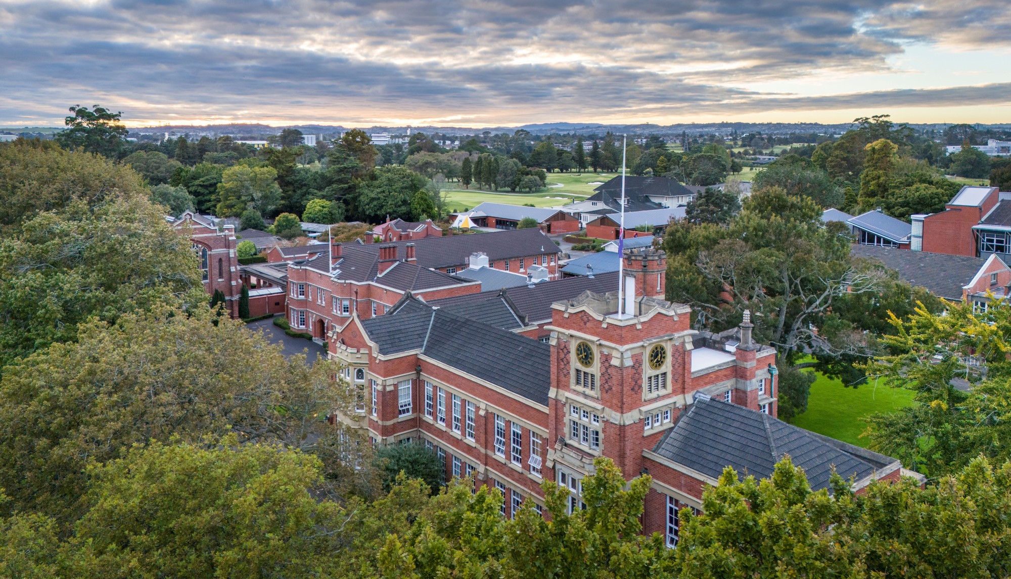 Drone View of Campus