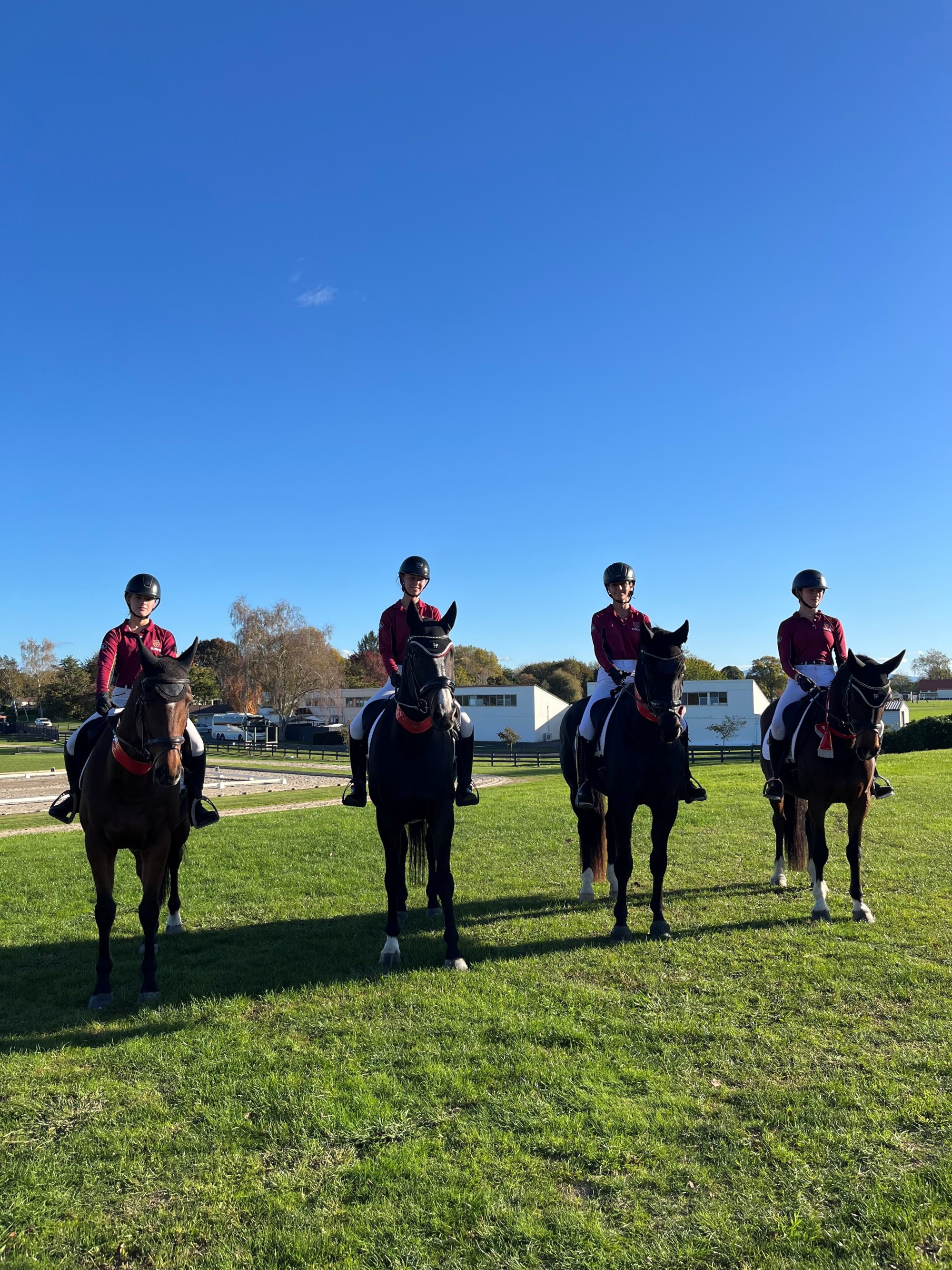 Morgan Abel-Pattinson on her horse Toby