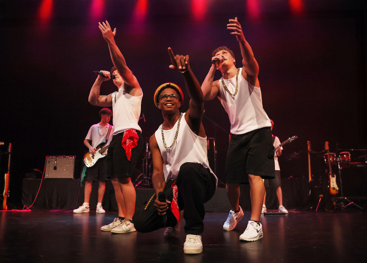 School House Performing at Small House